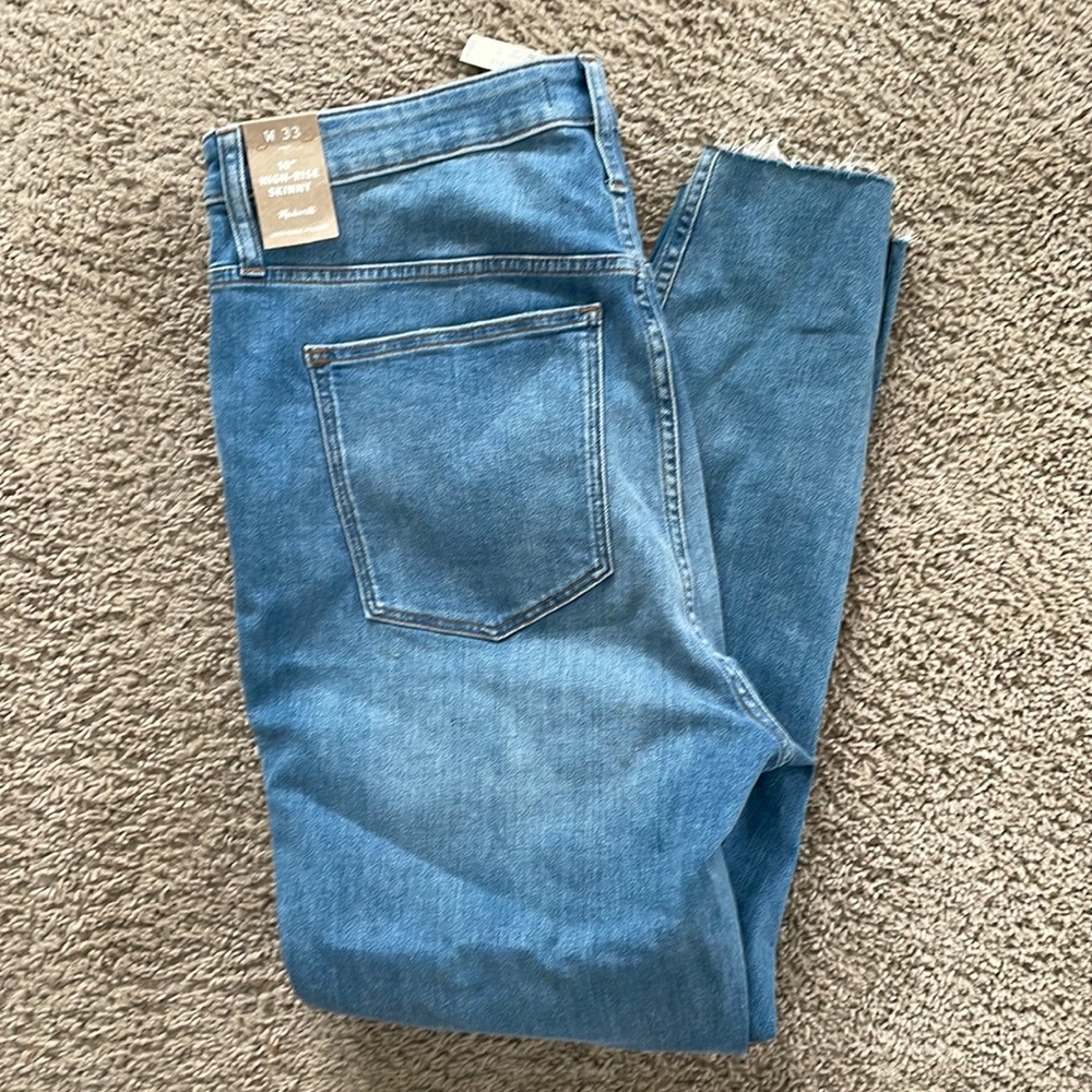 Plus Size NBW Madewell 10” High Rise Skinny Size 33 W